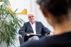 Gespräch mit Patient